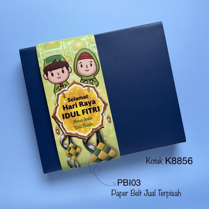 

10pcs Kotak BIRU Polos +Mika Sekat K88| K8856 Nastar/Lapis, SET LENGKAP best seller