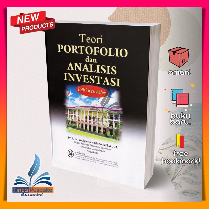 Jual BUKU Teori Portofolio Dan Analisis Investasi - Prof Jogiyanto ...