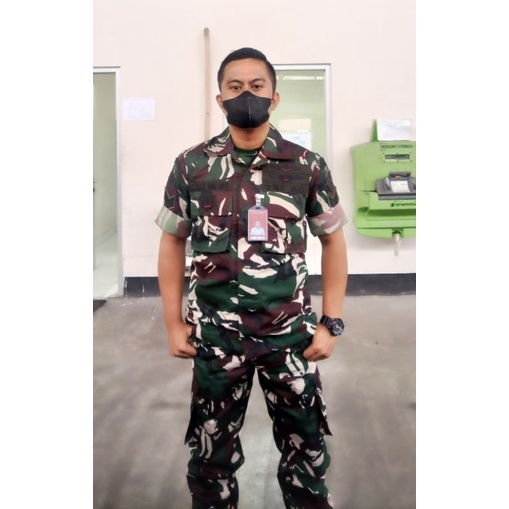 PROMO, 1 STEL PDL TNI BALOTELI PREMIUM WR TAHAN AIR PDL TNI MALVINAS WARNA JATAH PEMBAGIAN