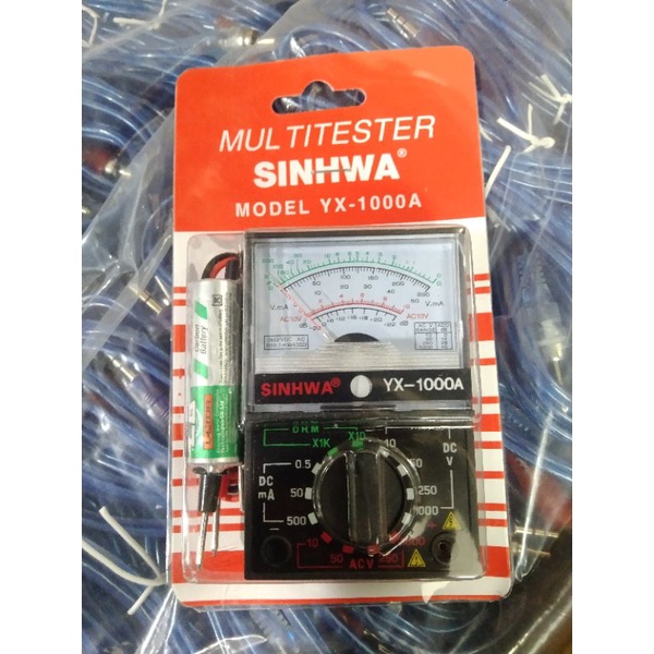 TESTER ANALOG YX 1000A ATAU PENDETEKSI ARUS LISTRIK