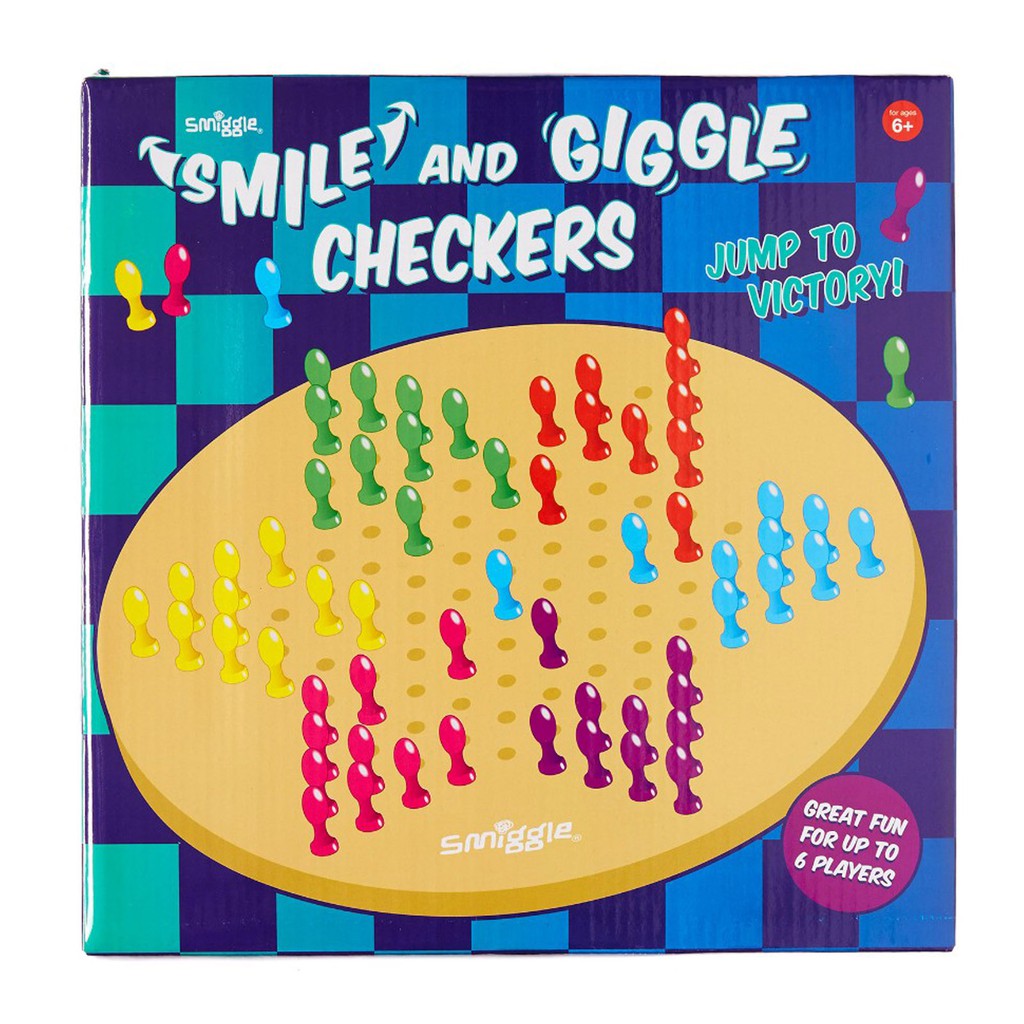 Smiggle Smile and Giggle Checkers
