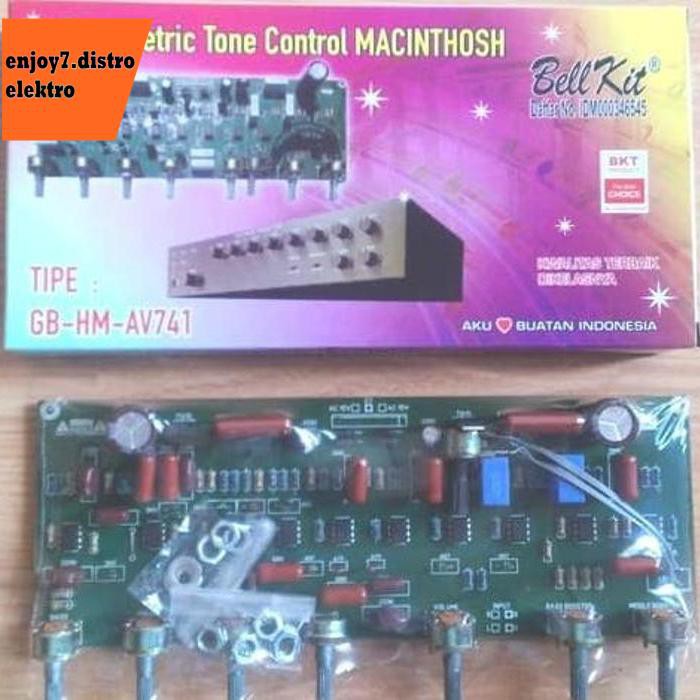 Kit Tone Control Stereo Parametrik Equalizer Macintosh 10 Ic Bishele88 Ayo Beli