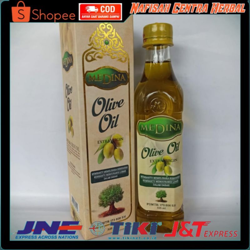 

Medina Olive Oil Ekstrak Virgin 325ml | Minyak Zaitun Original