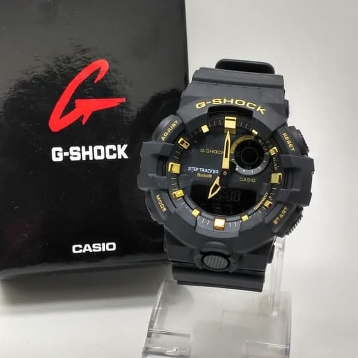 TERMURAH new casio gshock ga800 g shock ga 800 hitam list gold Murah