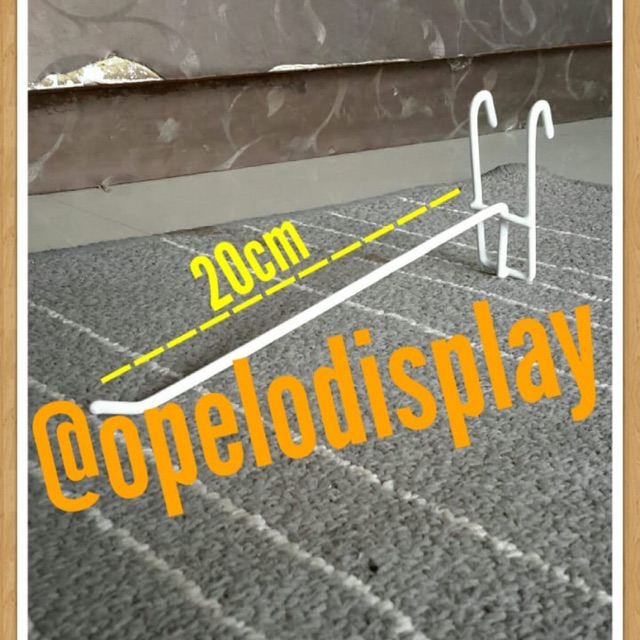 ( 12 PCS ) KAITAN RAM KAWAT 20 CM / SINGLE RAM KAWAT