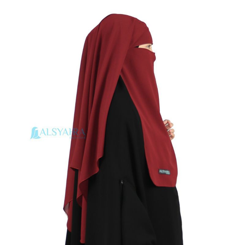 Niqab Yaman Sifon Premium Alsyahra Exclusive