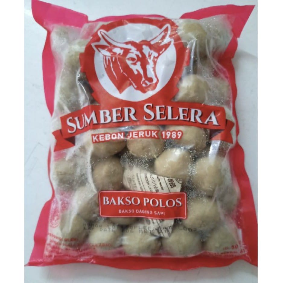 Jual Bakso Sapi Polos Sumber Selera Isi 50pcs Shopee Indonesia