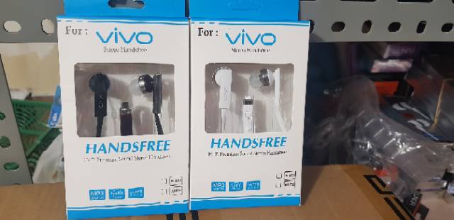 Headset/handsfree/earphone brands ori vivo