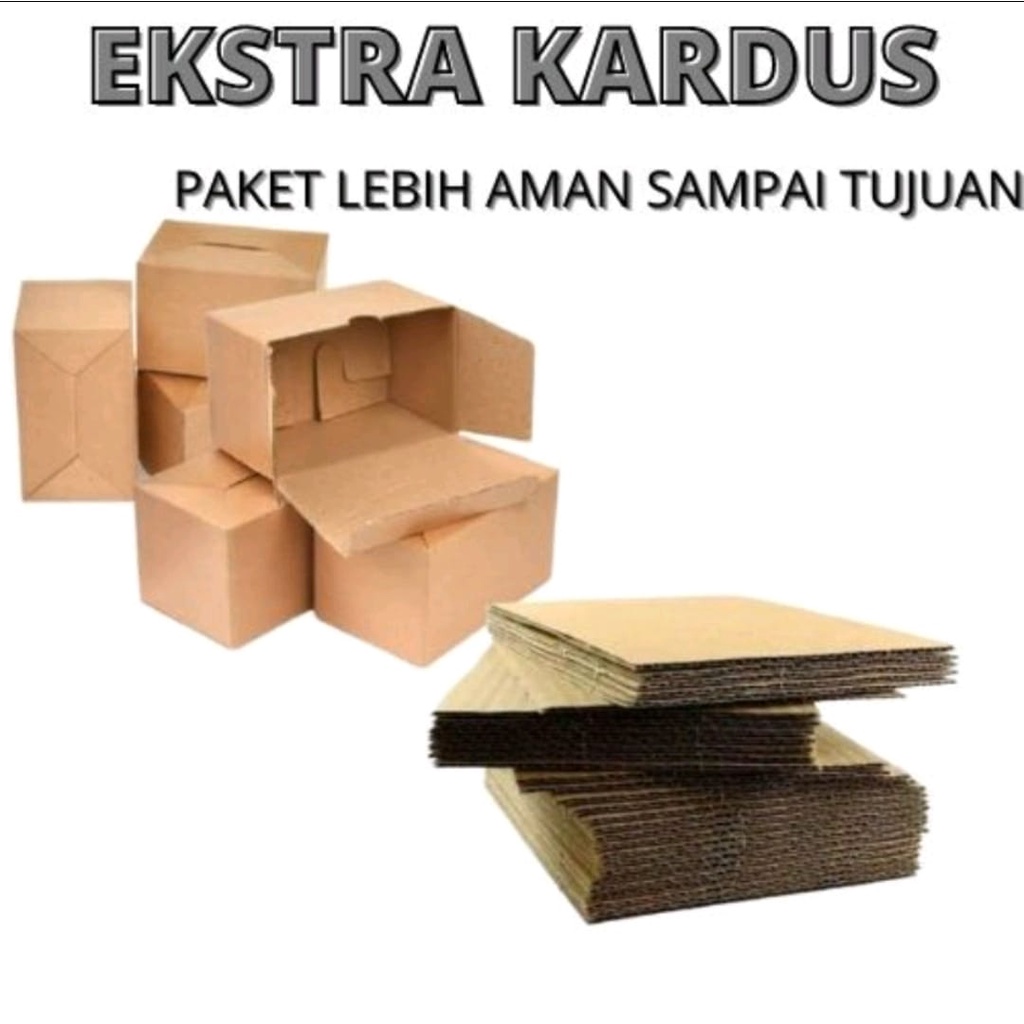 

Di jamin aman Kardus Ekstra Packing - Paket pesanan lebih aman sampai tujuan