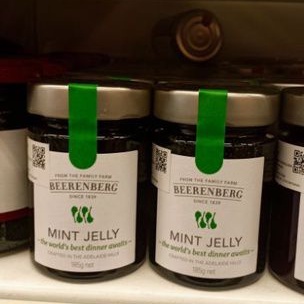 

beereberg aust mint jelly jam 185 gr