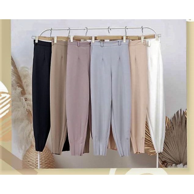 celana tulip pants scuba