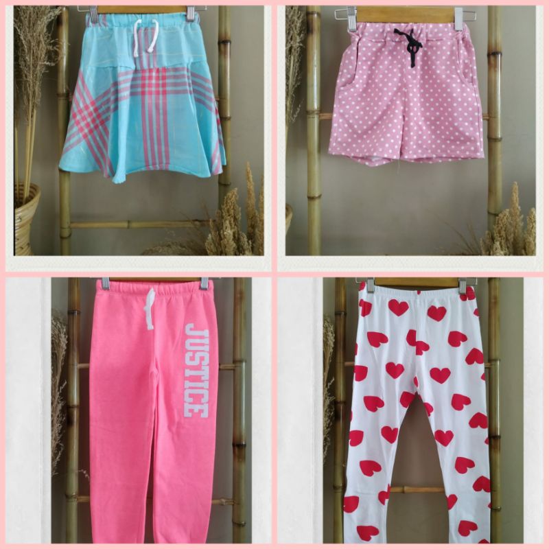Rok & Celana Leging, Pendek & Panjang Anak Perempuan