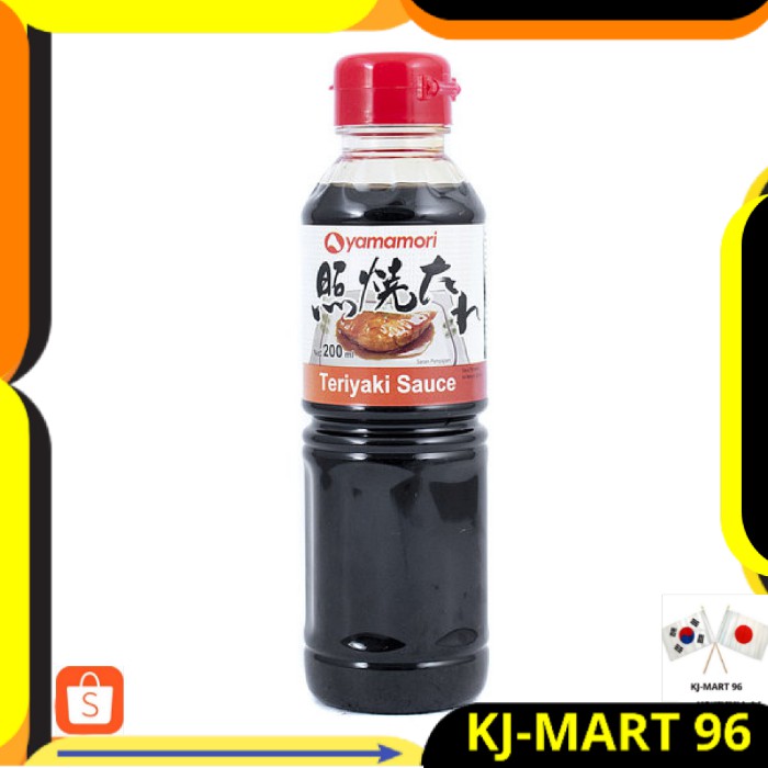 

MAKANAN JEPANG/JAPANESE FOOD/SAUS JEPANG YAMAMORI TERIYAKI 200 ML IMPORT ORI - SAUS U/ TUMIS STEAK