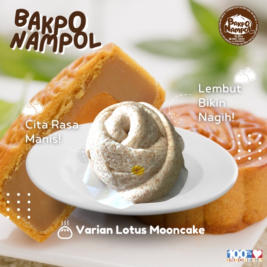 

BAKPO NAMPOL - FILLING LOTUS MOONCAKE