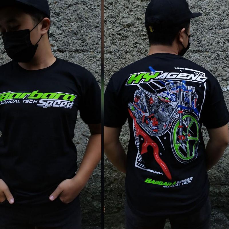 Kaos Barbara Speed Original