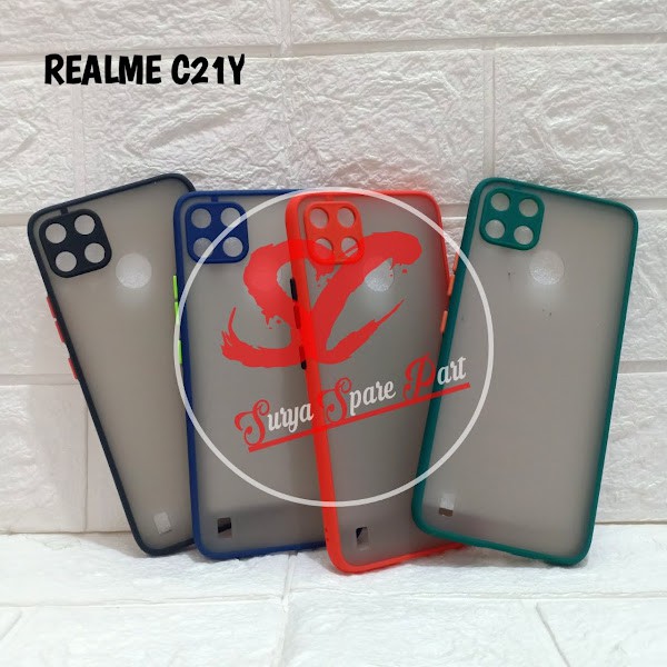 Case Realme C11 2021 C21Y - Slim Case Fuze Dove Realme C21Y C11 New 2021