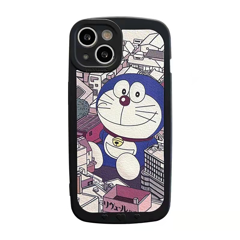 Soft Case TPU Motif Doraemon Untuk iPhone 13 13pro 13prm 11 7Plus 8Plus Xr XS 13 12pro Max