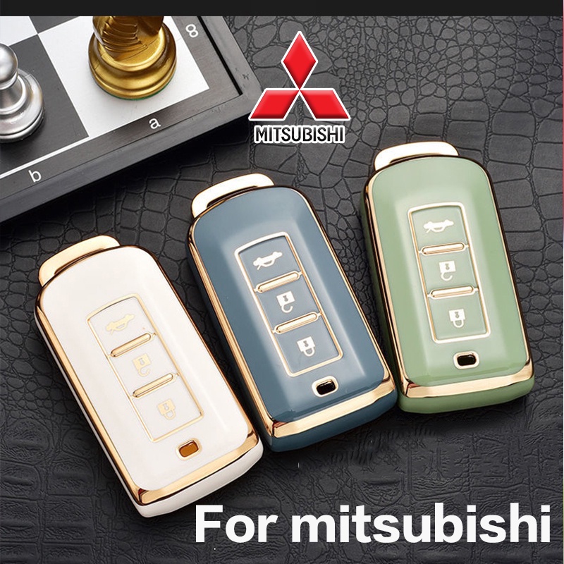 Casing Kunci Mobil Bahan TPU Untuk Mitsubishi Xpander Outlander ASX Pajero Eclipse Cross Montero