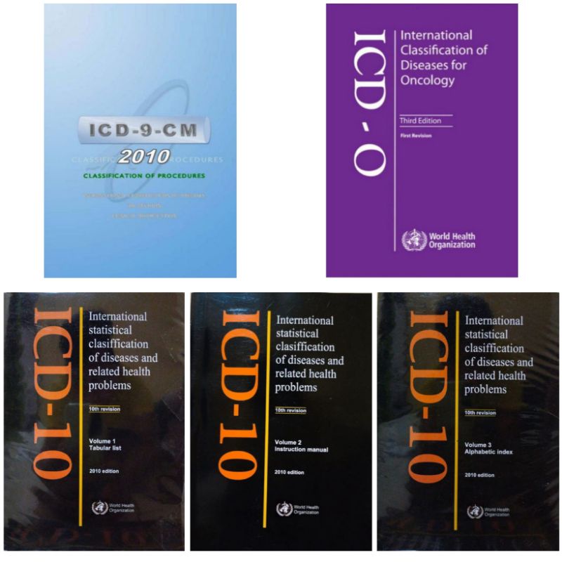 BUKU ICD 10 9 CM 0 2010 VOLUME 1 2 3 TABULAR LIST INSTRUCTION MANUAL ALPHABETICAL INDEX 2010