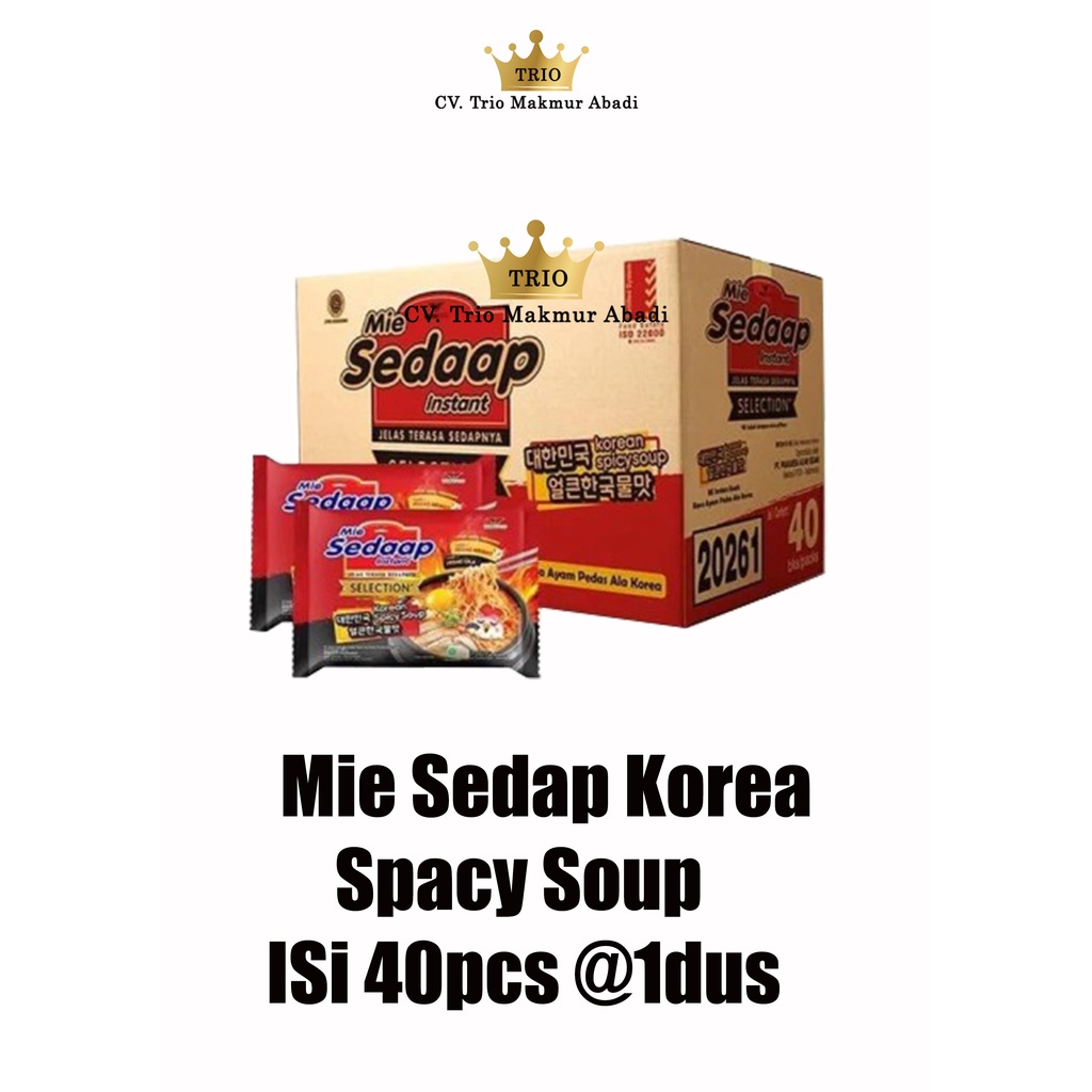 

Mie Sedaap Korea Spicy Soup 77g