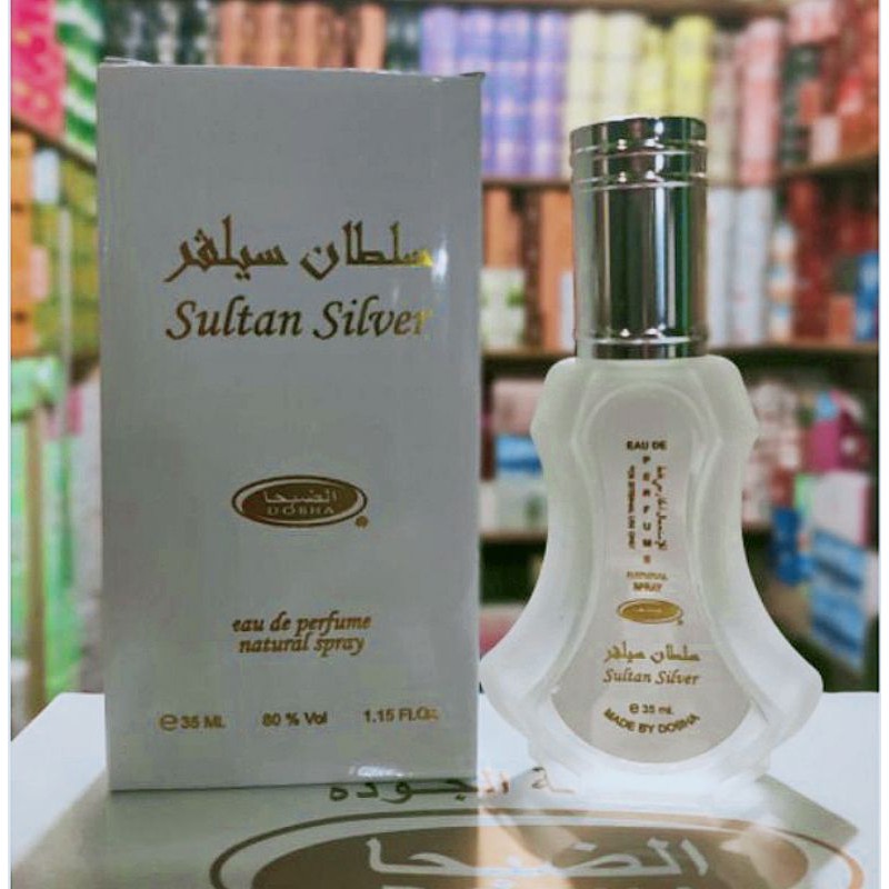 Parfum Dobha Spray 35ml Aroma Sultan Silver