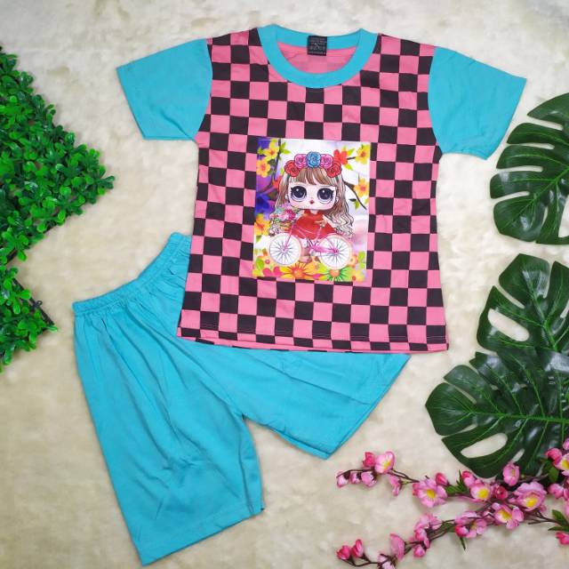 Ss#294 Pakaian Anak Perempuan Size 1-5thn / Baju Lol / Baju Nyala / Baju Musik / Setelan Anak Cewek