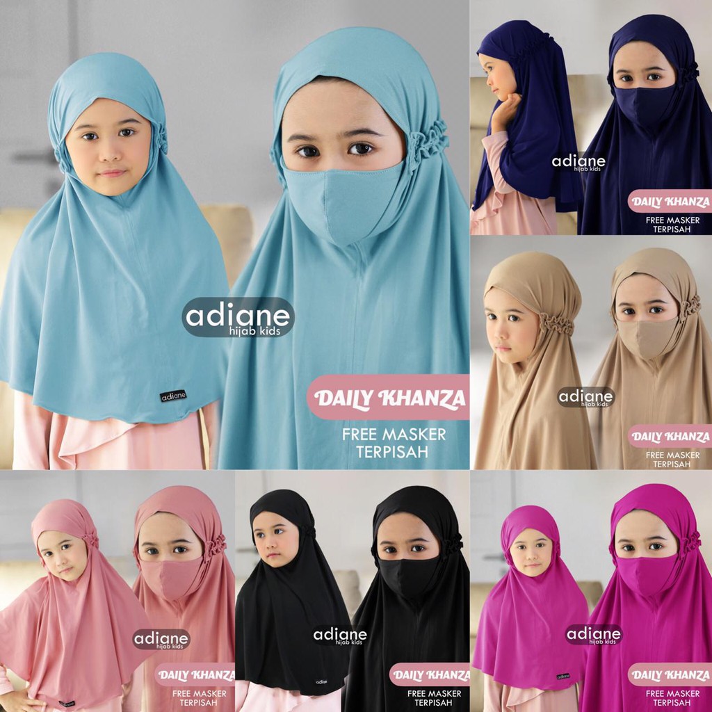 HIJAB ANAK DAILY KHANZA ORI ARETHA