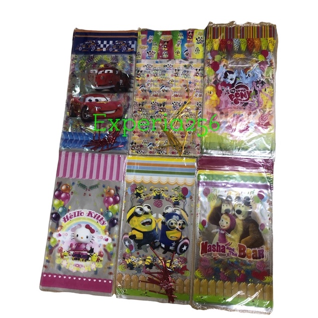 

Plastik Ulang Tahun Plastik snack Plastik OPP Souvenir 21x41cm (20Lembar)