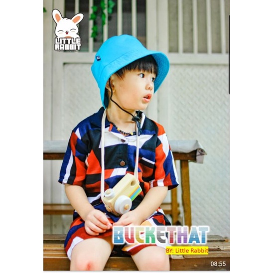 KSHFASHION I Bucket Hat Animal 3D I Topi Anak Unisex I Bucket Hat Anak Laki &amp; Perempuan Little Rabbit