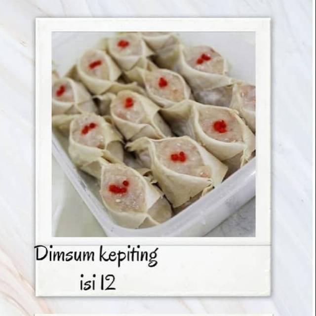 

DIMSUM KEPITING ISI 12 PCS BOX TUPPERWARE