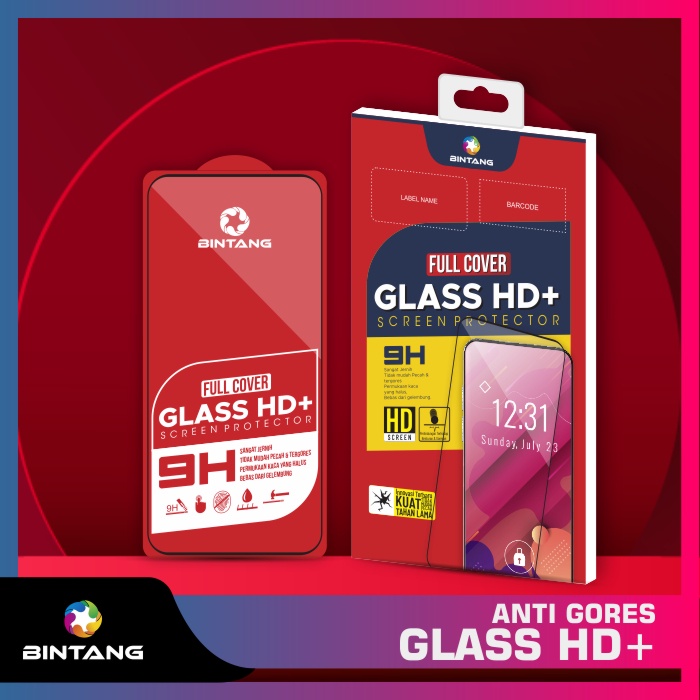 Tempered Glass Anti Gores Clear HD+ 9H Series - Realme 5 / 5i / 5s / C3 / C11 / C12 / C15 / C20 / C2