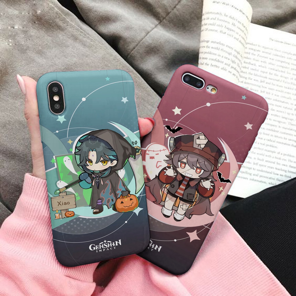Custom Case Chibi Genshin Impact Untuk Iphone Samsung Xiaomi Oppo Vivo dll Kenichan