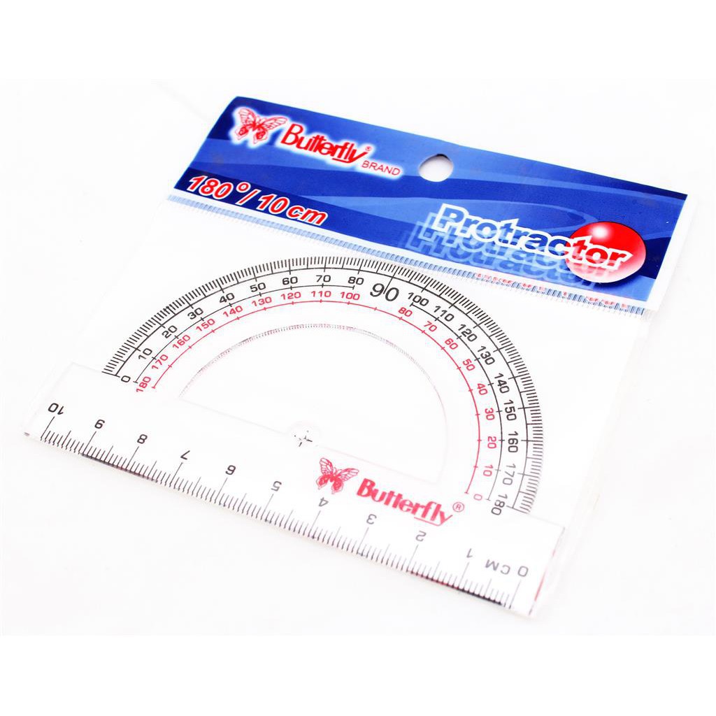 

Busur Butterfly Protractor 180