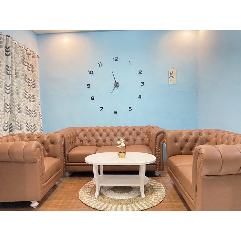 sofa chesterfield 321 set meja