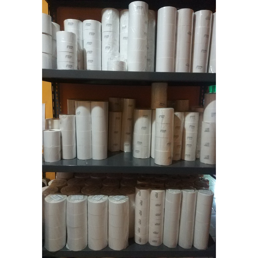 Label Thermal 55x30 - Label thermal 55x30mm - Label Tabung 55x30 - Stiker Thermal 55x30 mm