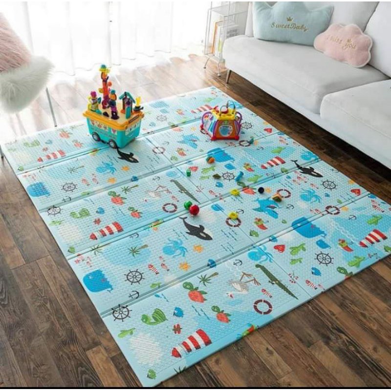 PlayMat Bayi Anak Tikar Lipat Bayi dan Anak Empuk