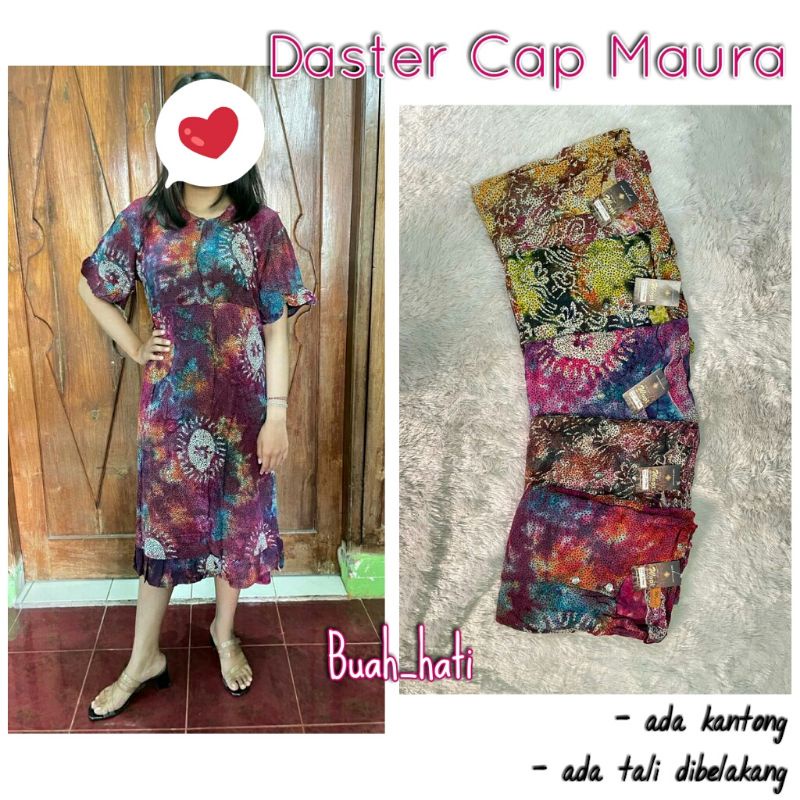 DASTER BATIK CAP KAIN ADEM MAURA