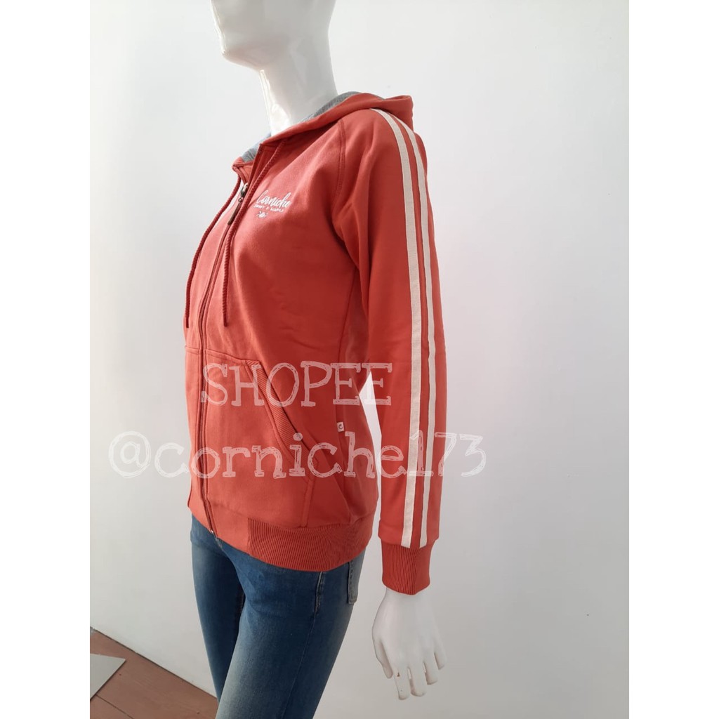 Corniche Stripe Jacket Orange - TS33211