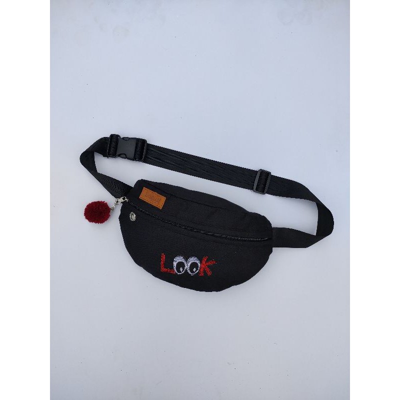 Waist Bag Baglist Patch Tas Sepeda COD Pinggang Bordir