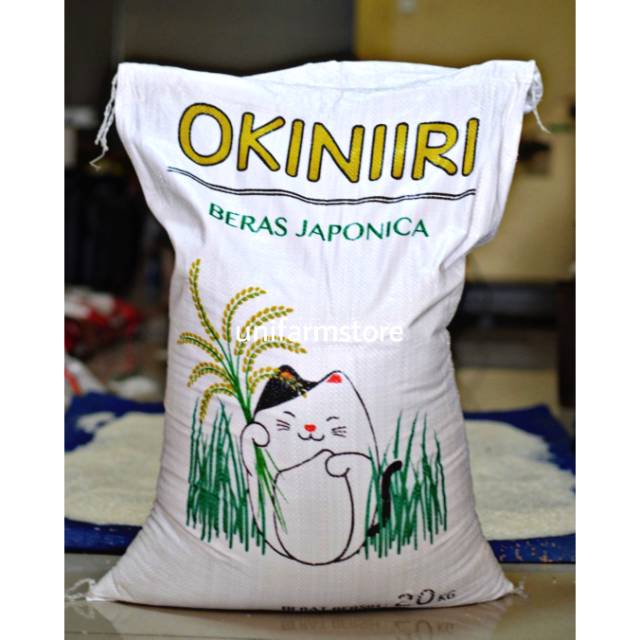 Beras Jepang Japonica Okiniiri 20KG