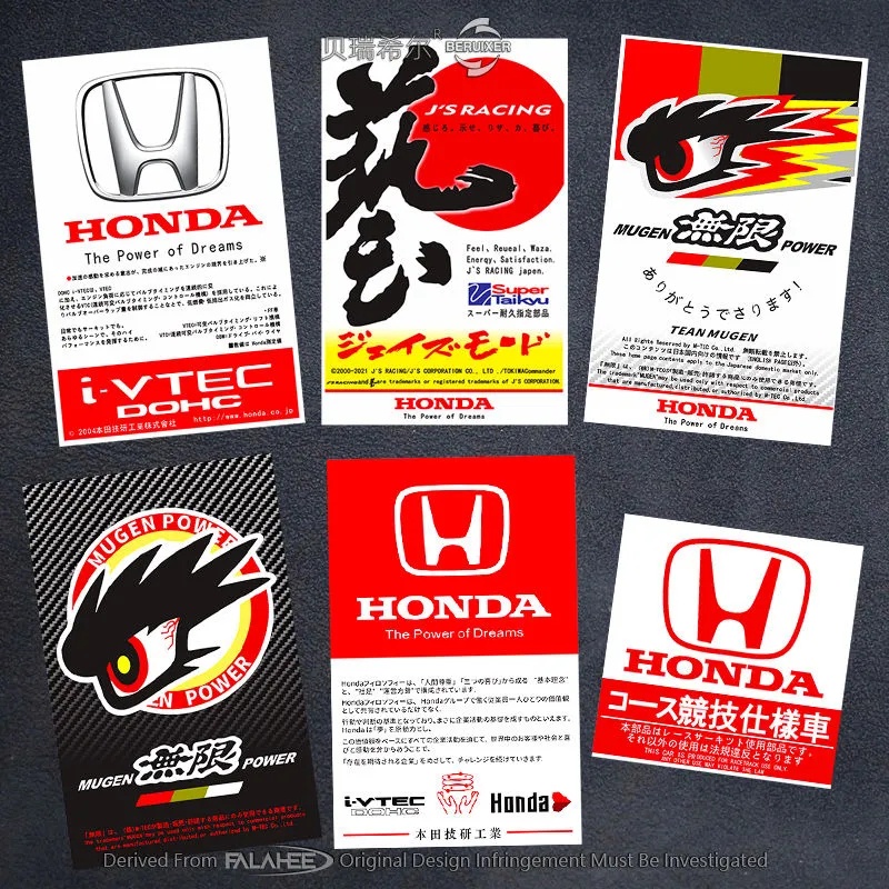 Stiker Kaca Depan Mobil Statis Untuk Honda City Jazz Freed Civic FD / FC CRV HRV BRV