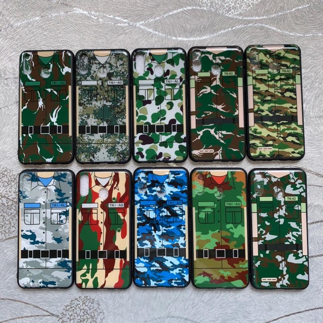 CASE ARMY ALL TYPE HP TNI AL/AU/AD FULL ULTRAVIOLET KILAT HARDCASE