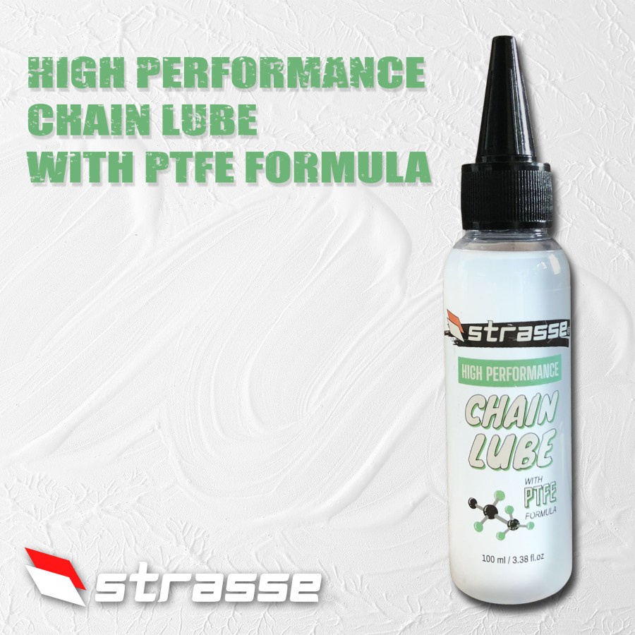 STRASSE High Performance Chain Lube with PTFE pelumas rantai sepeda roadbike seli mtb mountain bike