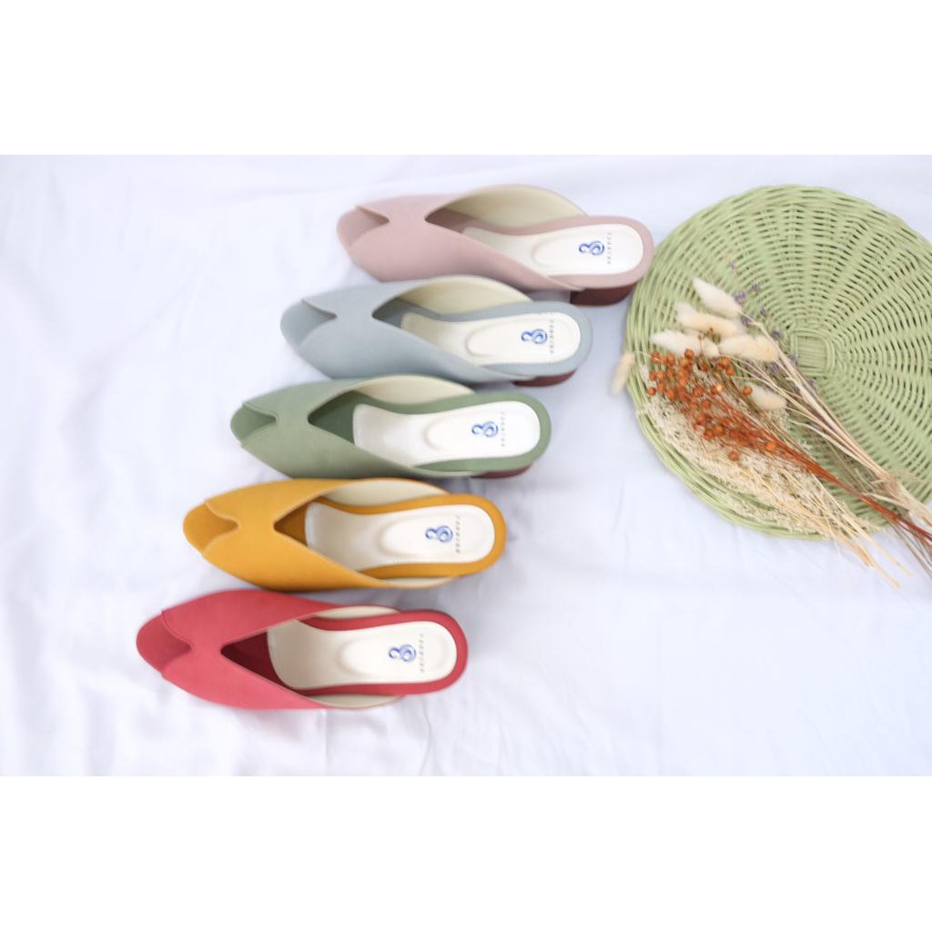 [SIAP KIRIM] Sandal Heels Wanita BRShoes104 Casual Berkualitas Premium Best Seller