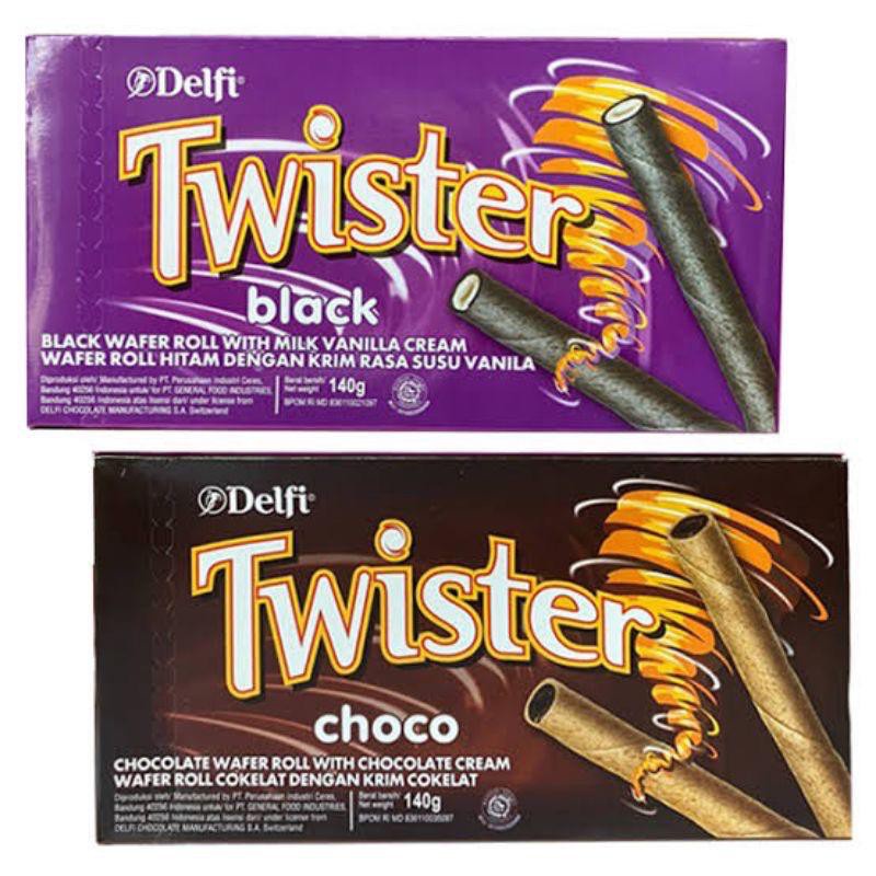 TWISTER WAFER ROLL CHOCO 140/35 GRAM