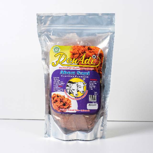 

Abon Sapi Renadi Premium 250g Manis