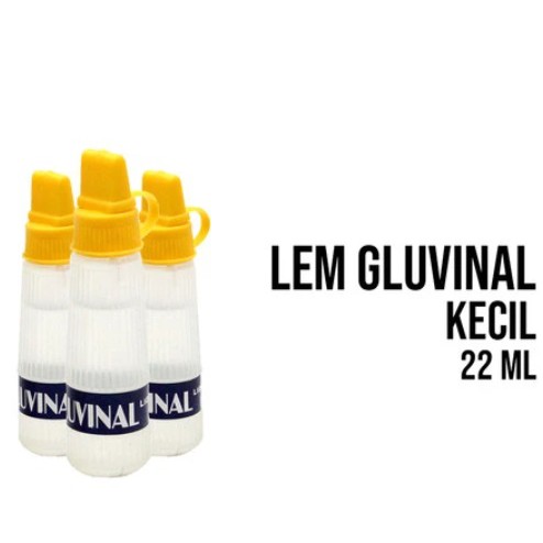 grosiramanah [TERMURAH] Lem Cair Povinal dan gluvinal 22Ml dan 75 ml kualitas terbaik lem cair