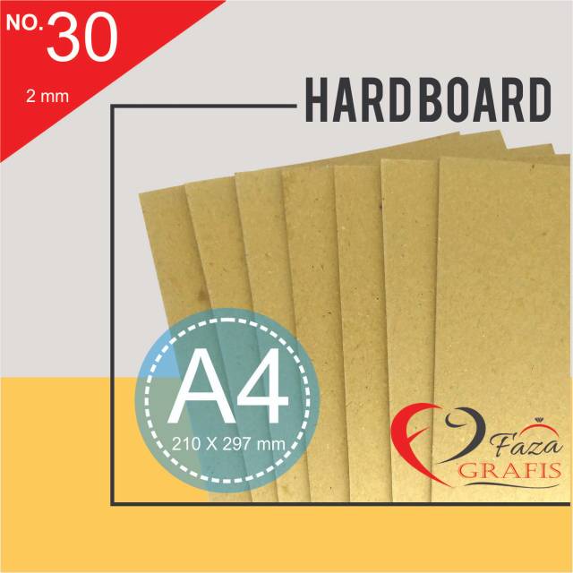 Karton Hardboard no 30 ukuran A4 Shopee Indonesia