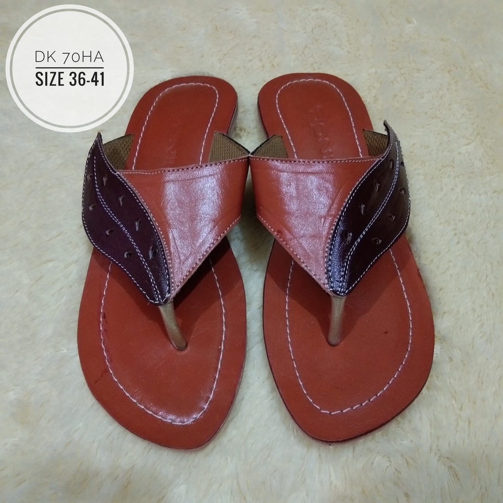 SANDAL KULIT WANITA (SANDAL MAGETAN)