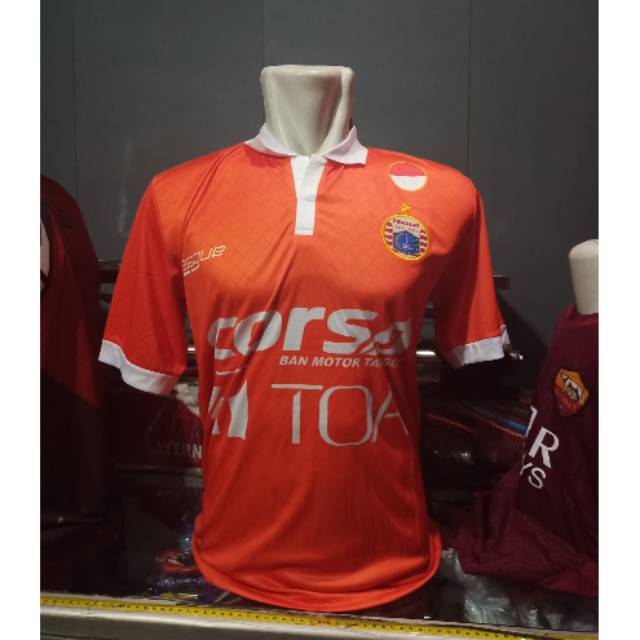 Jersey kaos baju bola persija retro limited edition